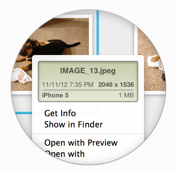 View Exif Data